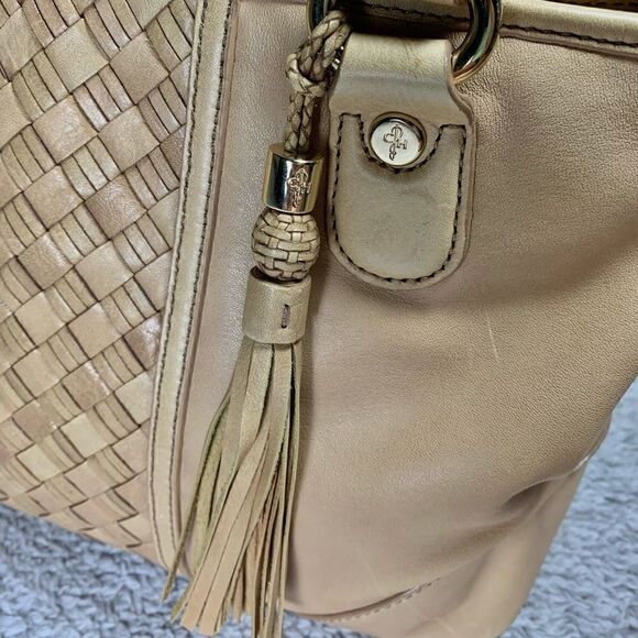 Cole Haan Mid Basket Weave Shoulder Purse - Picture 8 of 16